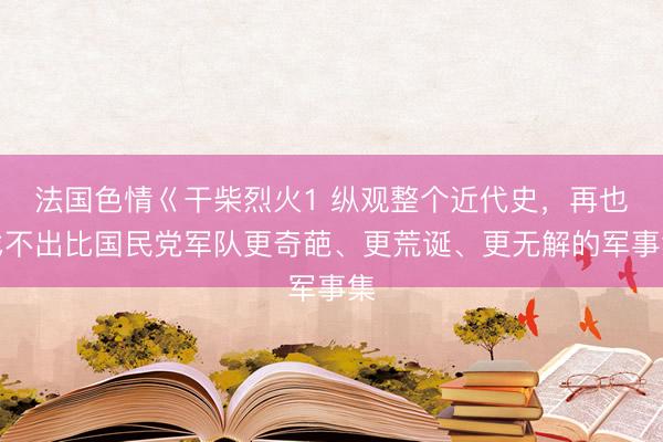 法国色情巜干柴烈火1 纵观整个近代史，再也找不出比国民党军队更奇葩、更荒诞、更无解的军事集